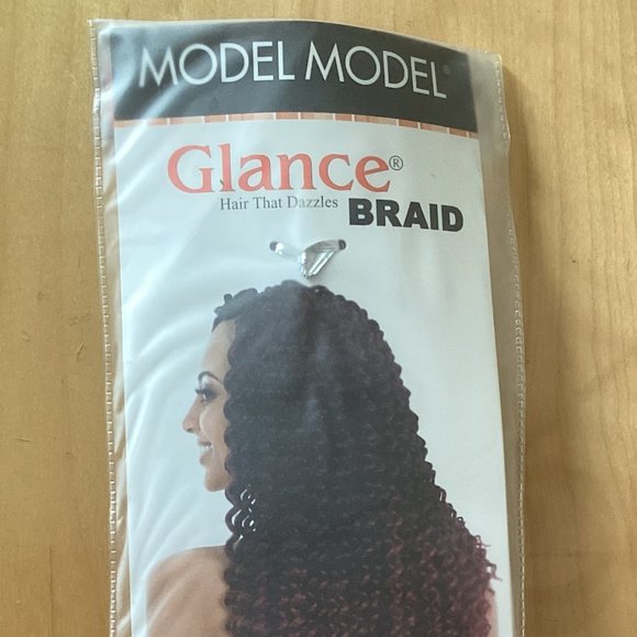 Unopened Model Model 22" Deep Twist Hair Color 1B - Picture 6 of 9